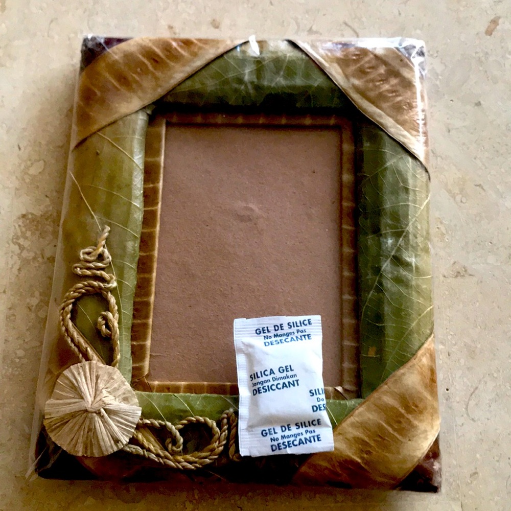 Banana Leave Picture Frame